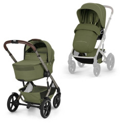 Cybex Talos S Lux 2026 - wózek głęboko-spacerowy 2w1 ze składaną gondolą