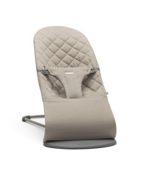 BabyBjorn Leżaczek Bliss -Woven Piaskowy Szary w mamaija