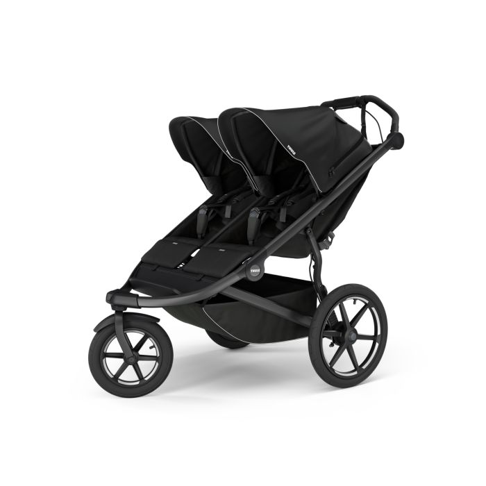 Thule&#x20;Urban&#x20;Glide&#x20;3&#x20;Double&#x20;Black&#x20;-&#x20;w&#xF3;zek&#x20;biegowy&#x20;dla&#x20;dw&#xF3;jki&#x20;dzieci