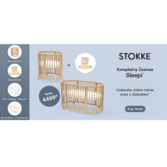 Stokke Sleepi V3 Complete Bundle - kompletny zestaw Sleepi