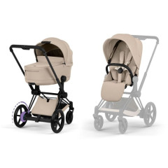Cybex e-Priam 5.0 Comfort - wózek głęboko-spacerowy 2w1
