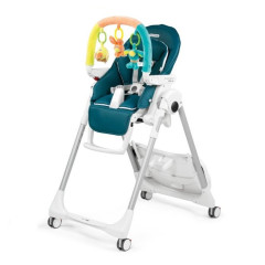 Peg Perego Prima Pappa Follow Me Plus - krzesełko dla dzieci z pałąkiem i wkładką
