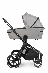 Muuvo, Quick 3.0 Black Chrome - wózek z gondolą Standard i wyposażeniem