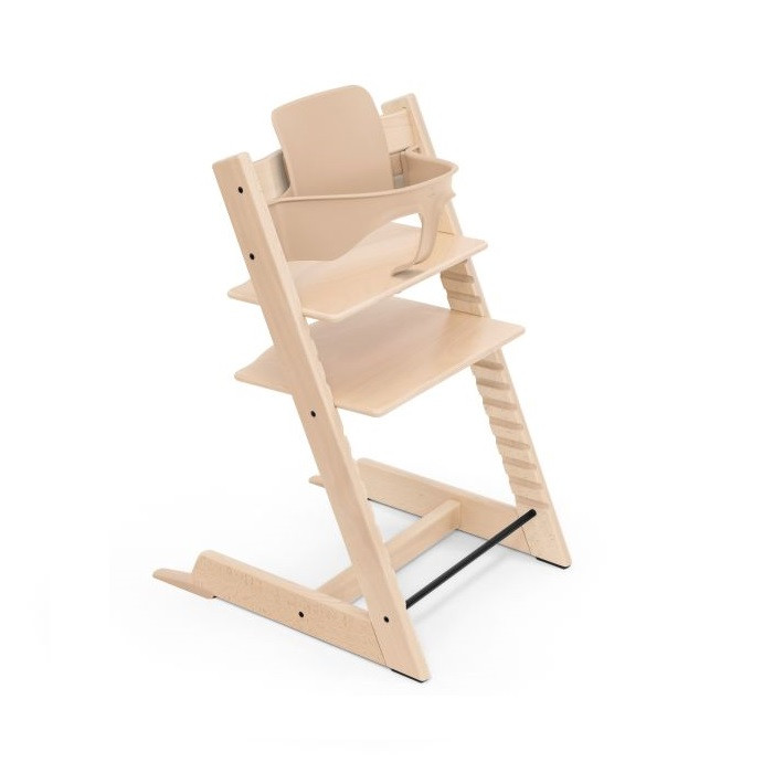 Stokke Tripp Trapp Bundle 2w1 – Fabryczny zestaw Stokke, krzesełko do karmienia + zestaw Baby Set²