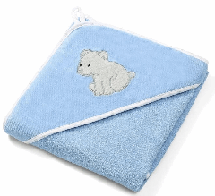 
Baby Ono, Okrycie kąpielowe welurowe – ręcznik z kapturkiem 85 x 85 cm - 539
