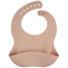 Canpol babies - Śliniak silikonowy z kieszonką w mamaija