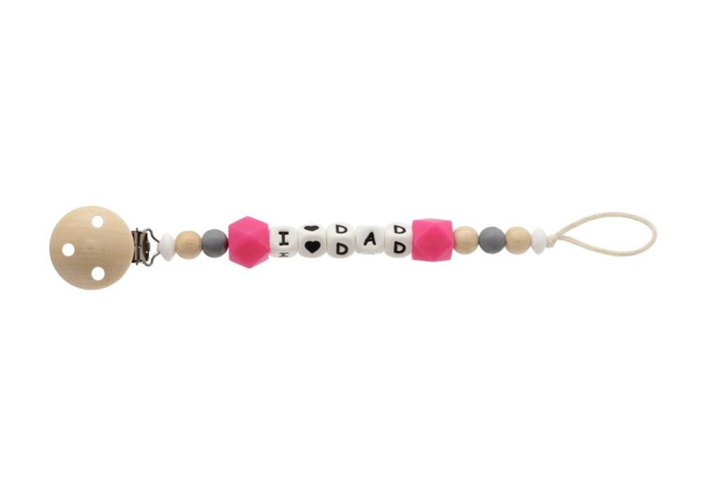 Kikadu&#x20;Zawieszka&#x20;do&#x20;smoczka&#x20;I&#x20;&lt;3&#x20;DAD