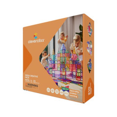 Cleverclixx Klocki magnetyczne Mega Creative Pack Pastel - 210 el. w mama i ja