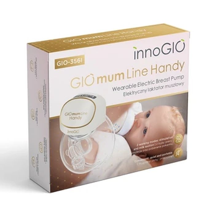 InnoGio GIOmum Line Elektryczny laktator muszlowy GIO-356I opakowanie