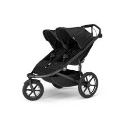 Thule Urban Glide 3 Double - wózek biegowy dla dwójki dzieci z magnetyczną klamrą