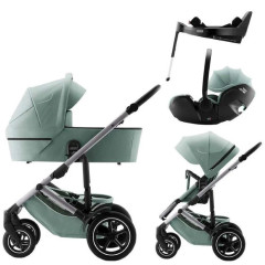 Britax Romer Smile 5Z - wózek głęboko-spacerowy z Baby-Safe PRO + Vario Base 5Z - zestaw 4 w 1
