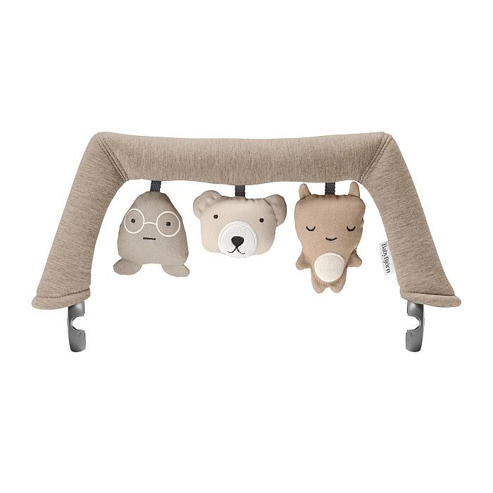 BabyBjorn Soft Friends Neutrals - zabawka do leżaczka