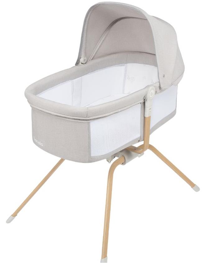 Lionelo Malin Evo - łóżeczko z funkcją kołyski w mamaija