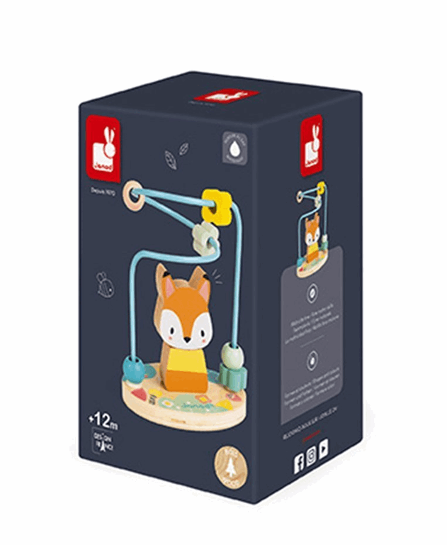 Janod&#x20;P&#x0119;tla&#x20;edukacyjna&#x20;Lisek&#x20;Pure&#x20;-&#x20;05151&#x20;w&#x20;mamaija