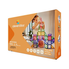 Cleverclixx Klocki magnetyczne Petite Pastel Pack - 36 el.