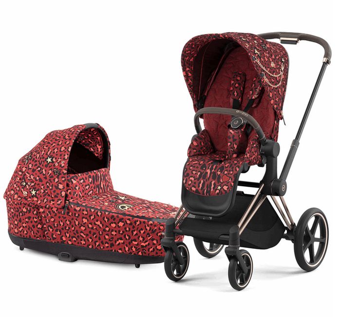 Cybex&#x20;Priam&#x20;4.0&#x20;Rockstar&#x20;by&#x20;Alec&#x20;Voelkel&#x20;-&#x20;w&#xF3;zek&#x20;spacerowy&#x20;z&#x20;gondol&#x0105;&#x20;Lux&#x20;w&#x20;mamaija