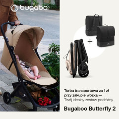 Bugaboo Butterfly 2 - kompaktowy wózek spacerowy + torba transportowa gratis