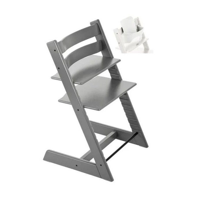 Stokke&#x20;Tripp&#x20;Trapp&#x20;z&#x20;Baby&#x20;Set&#x20;-&#x20;rosn&#x0105;ce&#x20;krzese&#x0142;ko&#x20;do&#x20;karmienia&#x20;&#x2B;&#x20;barierka&#x20;z&#x20;oparciem&#x20;w&#x20;Mama&#x20;i&#x20;Ja