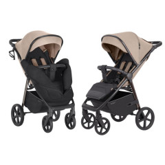 Carrello Bravo Plus 2024 - komfortowy wózek spacerowy dla dzieci do 22 kg