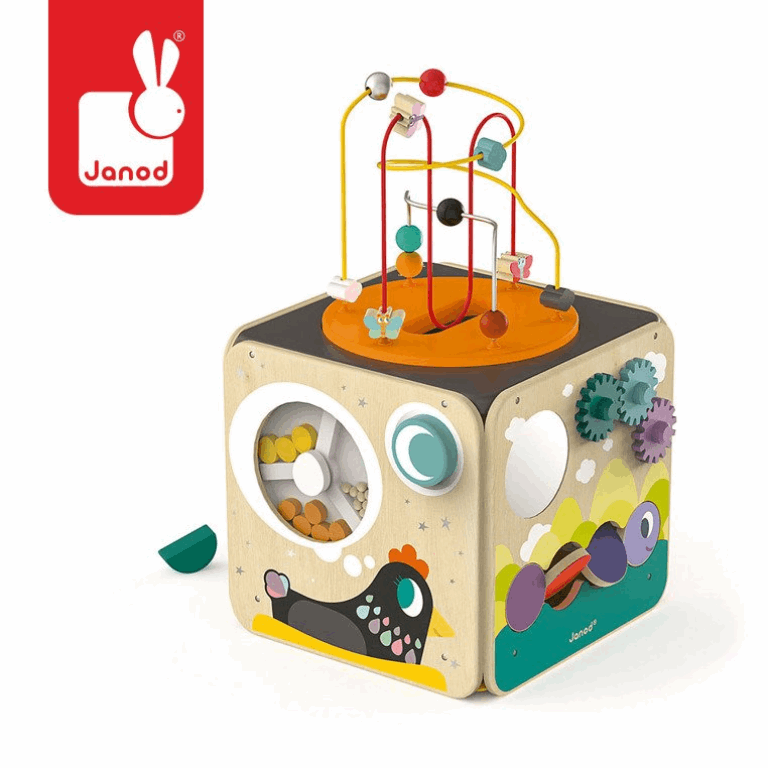 Janod&#x20;Wielofunkcyjna&#x20;du&#x017C;a&#x20;kostka&#x20;edukacyjna&#x20;z&#x20;p&#x0119;tl&#x0105;&#x20;-&#x20;8256&#x20;w&#x20;mamaija