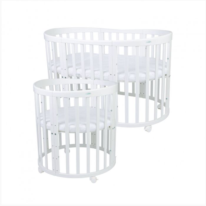 Waldin&#x20;Owalne&#x20;&#x0142;&#xF3;&#x017C;eczko&#x20;z&#x20;materacem&#x20;7w1