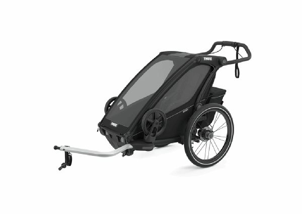 Thule,&#x20;Chariot&#x20;Sport&#x20;1&#x20;Midnight&#x20;Black&#x20;-&#x20;Przyczepka&#x20;rowerowa&#x20;dla&#x20;dziecka&#x20;w&#x20;mamaija