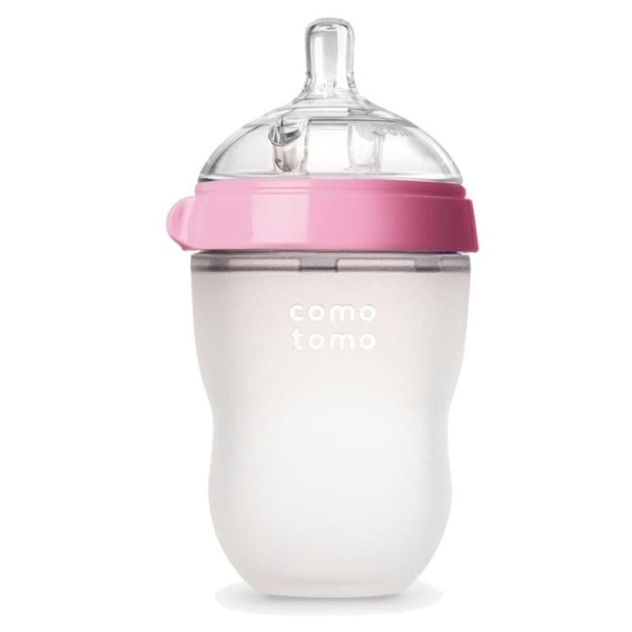 COMOTOMO&#x20;-&#x20;antykolkowa&#x20;butelka&#x20;silikonowa&#x20;MOM&#x27;S&#x20;BREAST&#x20;250&#x20;ml&#x20;NEWBORN