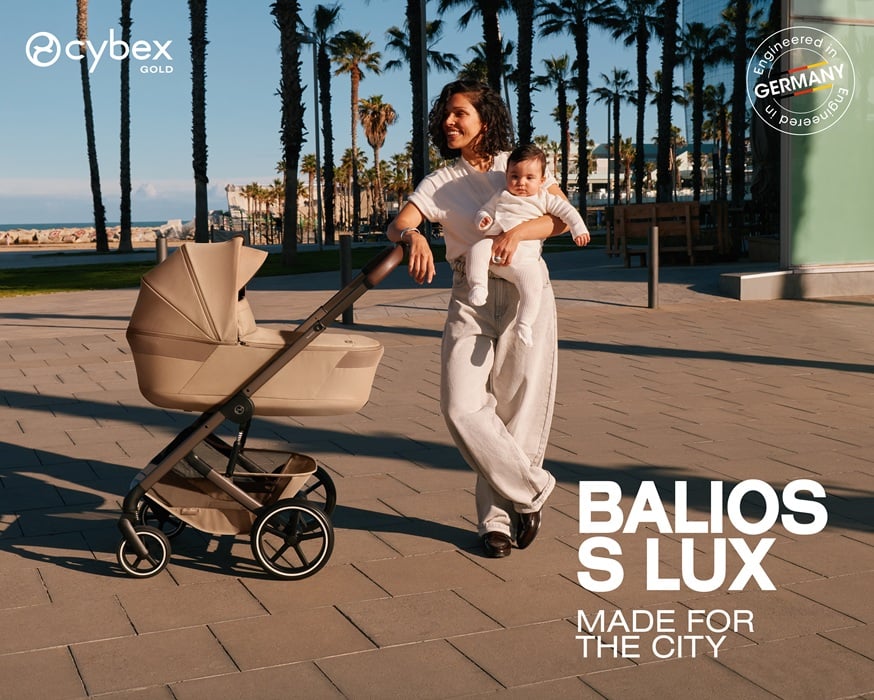 BALIOS S Lux 2026 - wózek 2w1 ze składaną gondolą od marki CYBEX