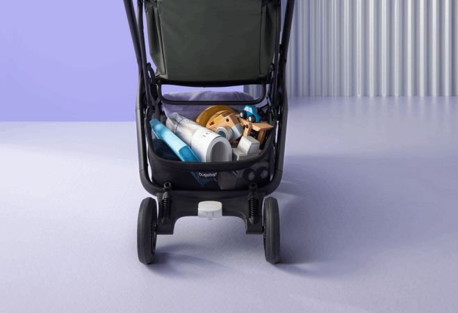 Bugaboo Butterfly - wózek spacerowy z pałąkiem i torbą transportową oraz pojemnym koszem