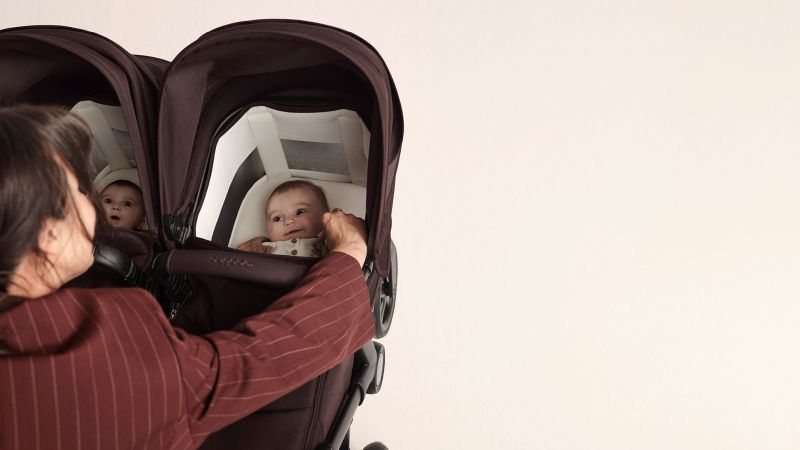 Bugaboo Donkey 6 Duo - wózek głęboko-spacerowy dla dwójki dzieci w różnym wieku z wentylowaną gondolą