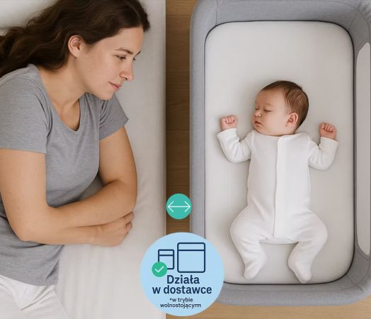 Babysense 8 - monitor oddechu z możliwością stosowania w łóżeczkach dostawnych