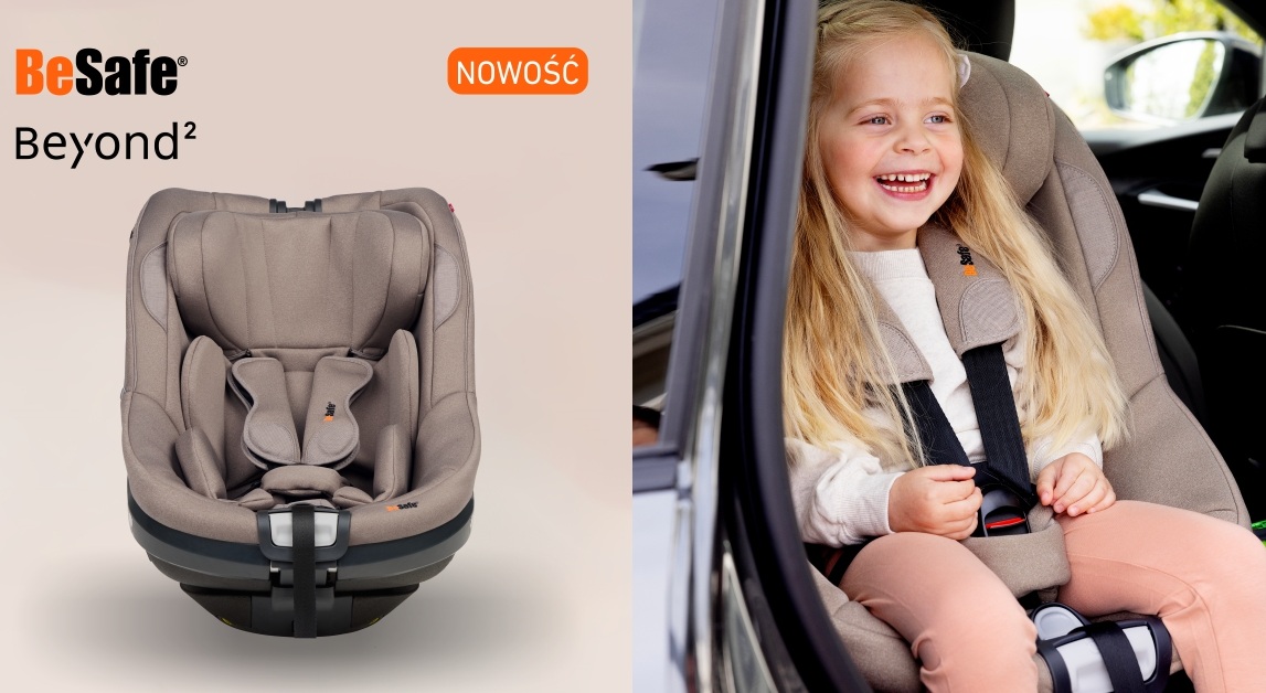 BeSafe Beyond2 360 fotelik obrotowy z bazą ISOFIX