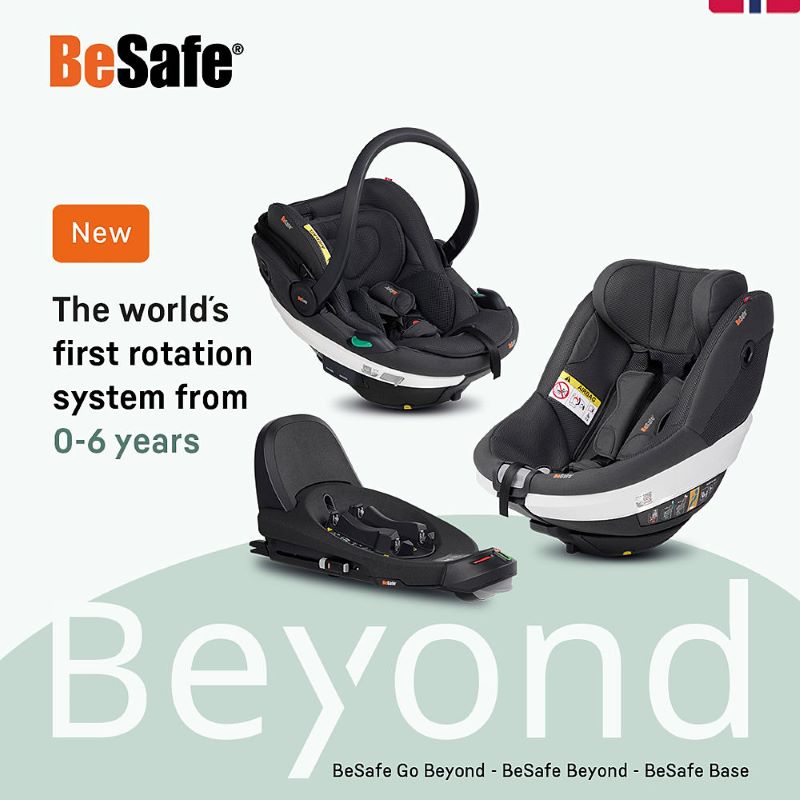 BeSafe Go Beyond fotelik samochodowy od 40-87 cm - 0- 13 kg - 0-1.5 roku w mama i ja