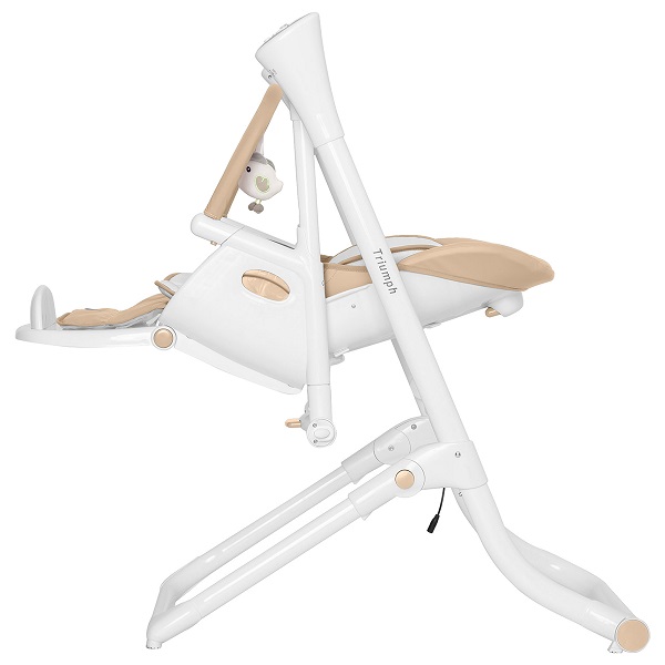Carrello Triumph - krzesło do karmienia z opcją bujaczka i leżaczka w mamaija