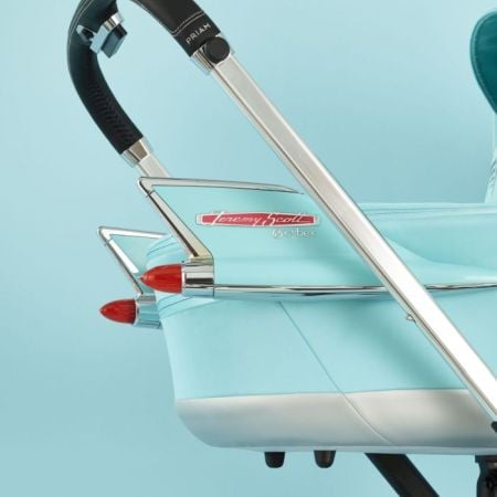 Cybex e-Priam Car by Jeremy Scott - wózek spacerowy z gondolą Lux i funkcją kołysania