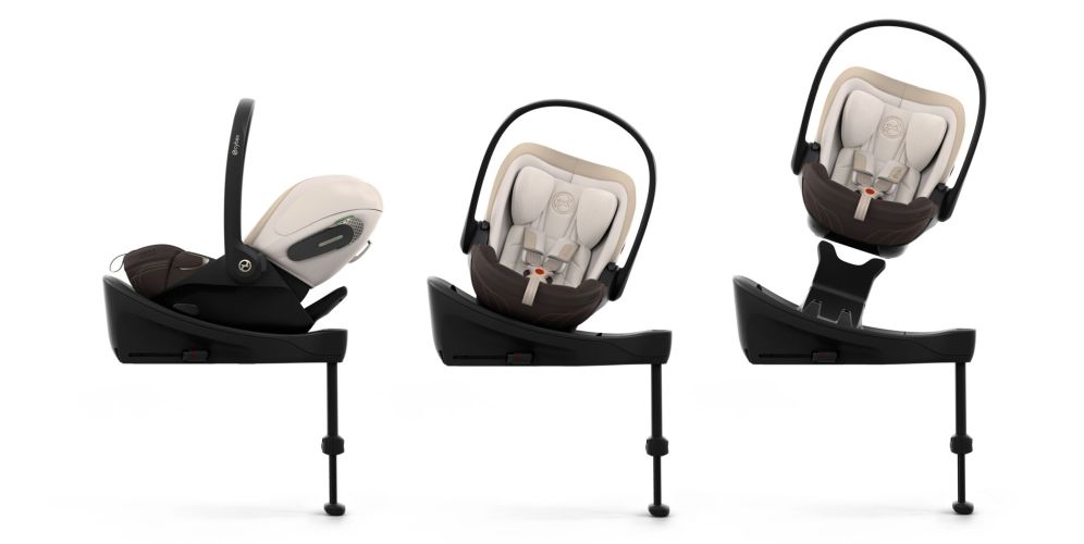 Baza S - zaczepy ISOFIX, noga stabilizująca i adapter do fotelika Cloud S