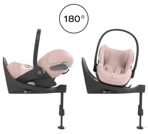 Cybex Cloud T i-Size - fotelik samochodowy dla dzieci od 45 do 87 cm wzrostu na obrotowej bazie