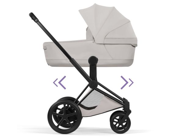 Cybex e-Priam 5.0 Style Frame - rama ze stelażem siedziska i funkcją bujania