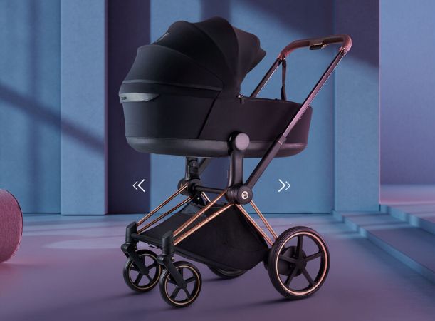 Cybex e-Priam 5.0 Style - elektryczny wózek głęboko-spacerowy 2w1 z funkcją bujania