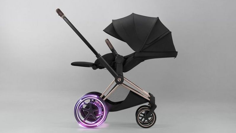 Cybex e-Priam 5.0 Style - elektryczny wózek spacerowy z regulacją oparcia