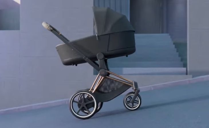 Cybex e-Priam 5.0 Comfort - wózek głęboko-spacerowy 2w1 ze wspomaganiem elektrycznym