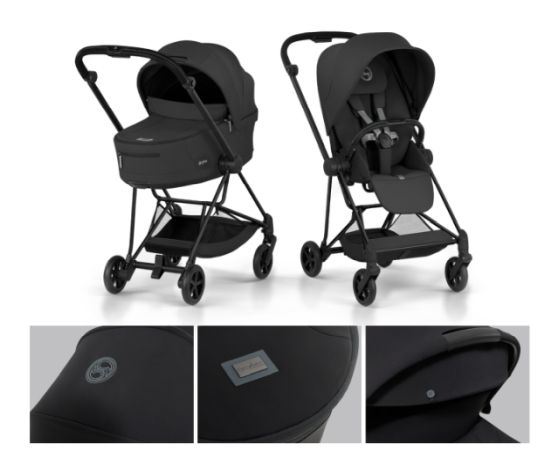 Cybex Mios 4.0 Comfort - wózek głęboko-spacerowy 2w1 cechy charakterystyczne