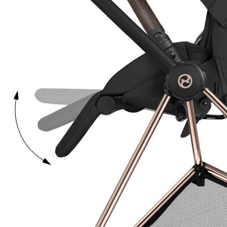 Cybex Mios 4.0 Style Tapicerka siedziska z możliwością regulacji podnóżka