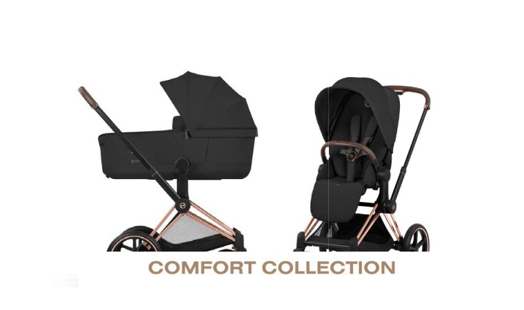 Cybex Priam 5.0 Comfort - luksusowy wózek głęboko-spacerowy 2w1