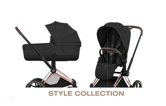 Cybex Priam 5.0 Style - ekskluzywny wózek głęboko-spacerowy 2w1