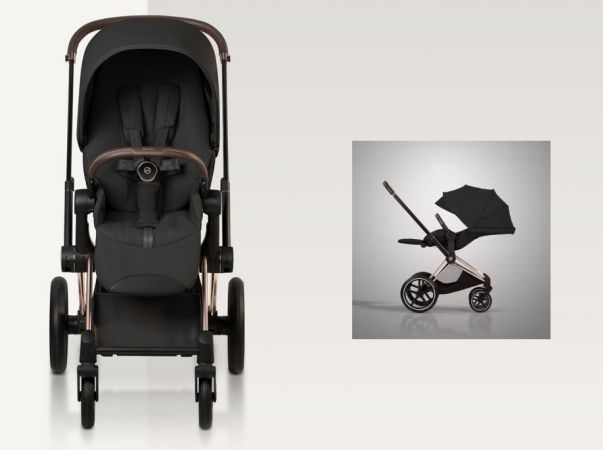 Cybex Priam 5.0 Style - wózek spacerowy z komfortowym siedziskiem