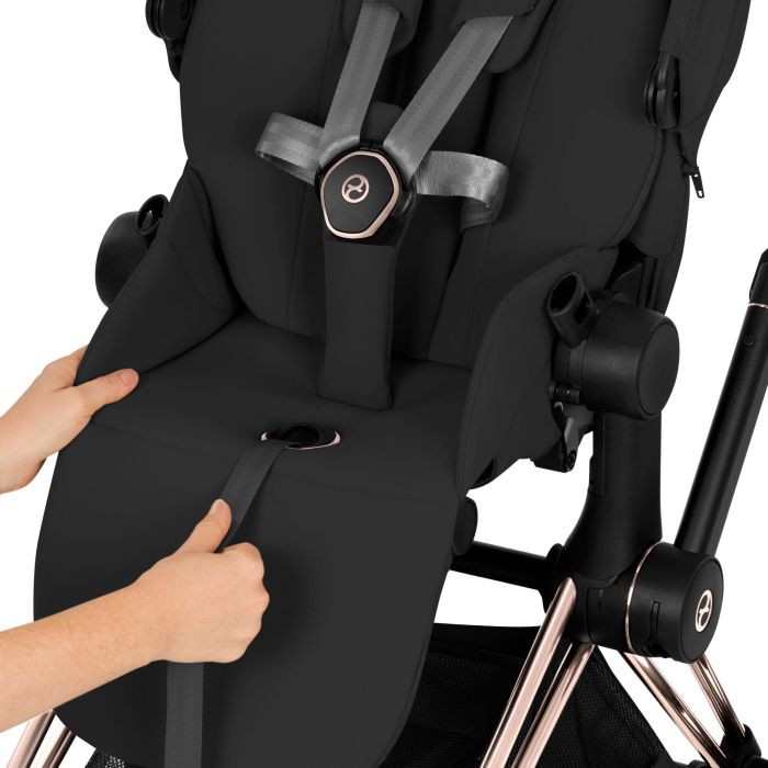 Siedzisko spacerowe Cybex Priam 5.0 Style z blendą Sun Sail
