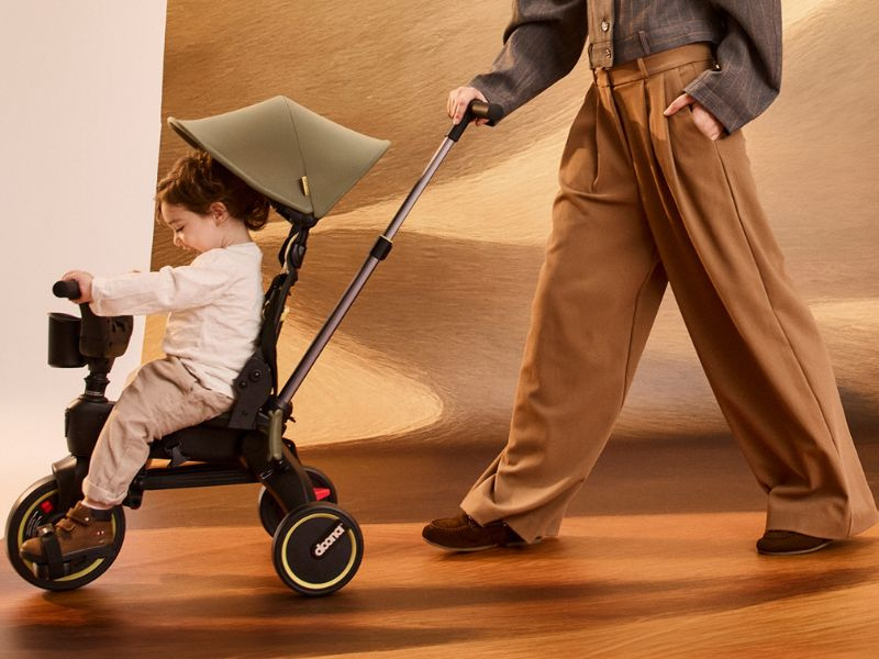 Doona Liki Trike S3 - Składany rowerek trójkołowy dla dzieci