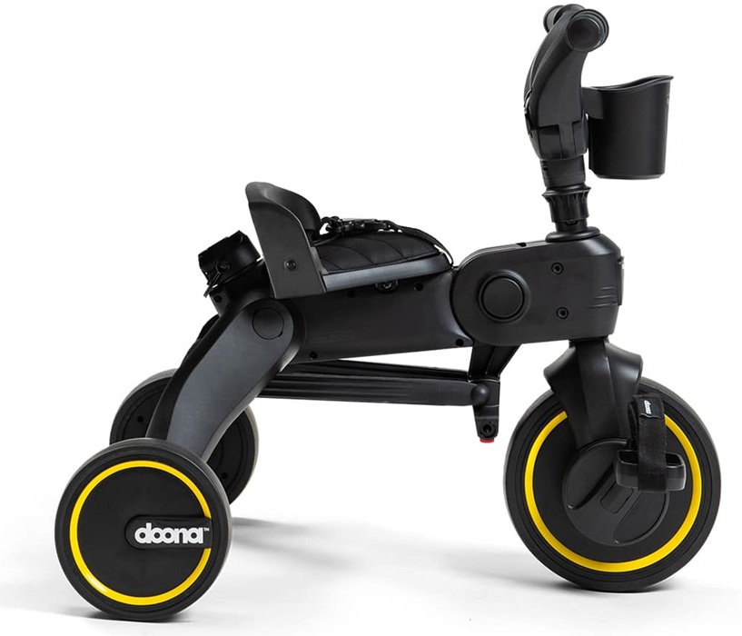 Cztery fazy dostosowania rowerka Doona Liki Trike od 10 do 36 miesiąca życia