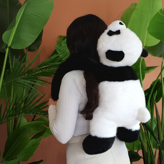 Obciążone łapki i miękka struktura pluszaka DOUDOU Histoire d'Ours Podcoll 75 cm